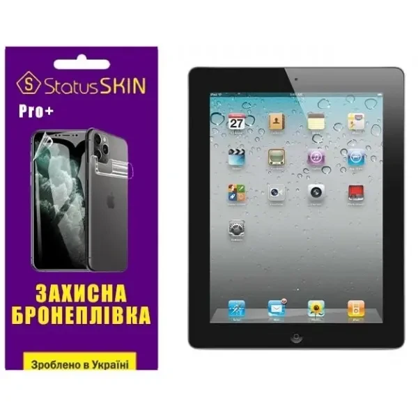 Apple Поліуретанова плівка StatusSKIN Pro+ на екран iPad 2/3/4 Матова