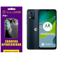 Поліуретанова плівка StatusSKIN Pro+ на екран Motorola E13 Матова