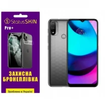 Поліуретанова плівка StatusSKIN Pro+ на екран Motorola E20 Глянцева
