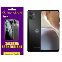Поліуретанова плівка StatusSKIN Pro+ на екран Motorola G32 Глянцева