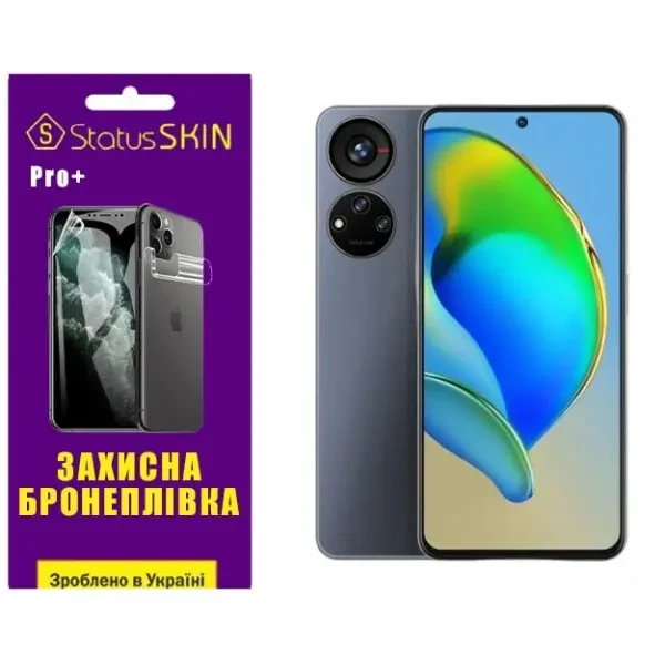 Поліуретанова плівка StatusSKIN Pro+ на екран ZTE Blade V40S Глянцева
