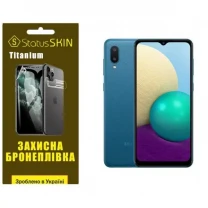 Поліуретанова плівка StatusSKIN Titanium для Samsung A02 A022 Глянцева