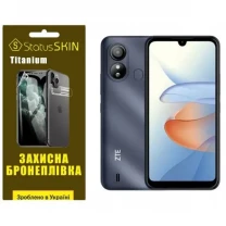 Поліуретанова плівка StatusSKIN Titanium для ZTE Blade L220 Глянцева