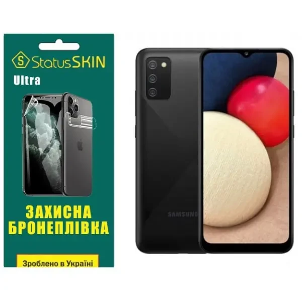 Поліуретанова плівка StatusSKIN Ultra для Samsung A02s A025 Глянцева