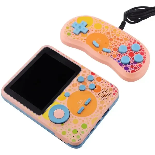 DM Портативна ігрова консоль G6 3.5 дюйми 6000mAh Pink 5