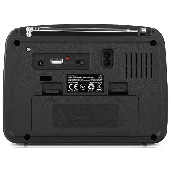 Радіоприймач REAL-EL X-520 Black (EL121800006) 3