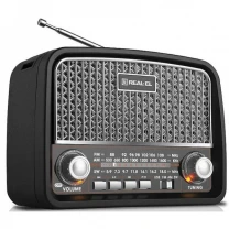 Радіоприймач REAL-EL X-520 Black (EL121800006)