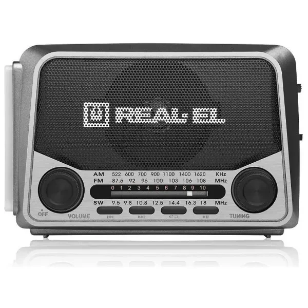 Радіоприймач REAL-EL X-525 Grey (EL121800004) 2
