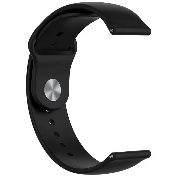 Ремінець ArmorStandart Silicone Watch Strap 20mm Black (ARM60350) 2