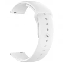 Ремінець ArmorStandart Silicone Watch Strap 20mm White (ARM60518)
