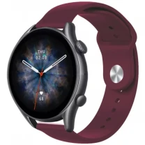 Ремінець ArmorStandart Silicone Watch Strap 22mm Marsala (ARM80665)