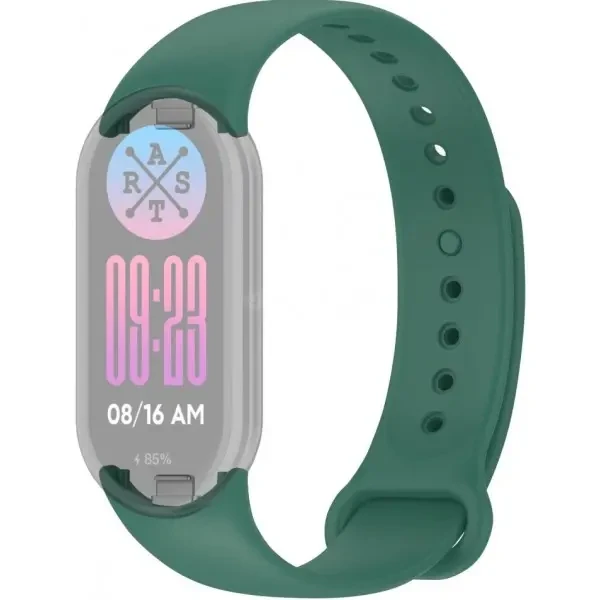Ремінець ArmorStandart для Xiaomi Mi Band 8/9 Dark Green (ARM68023)