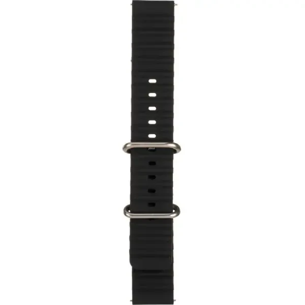 DM Ремінець Flat marine style 20 mm Black 2