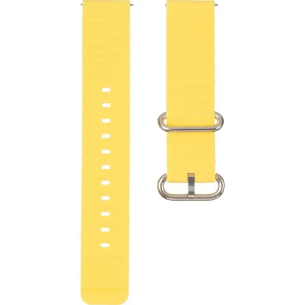 DM Ремінець Flat marine style 20 mm Yellow