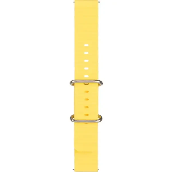 DM Ремінець Flat marine style 20 mm Yellow 2