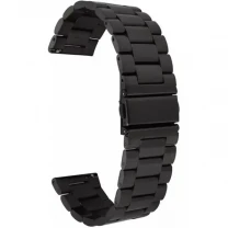 DM Ремінець Rolex 3 Bead 20 mm Універсальний Black