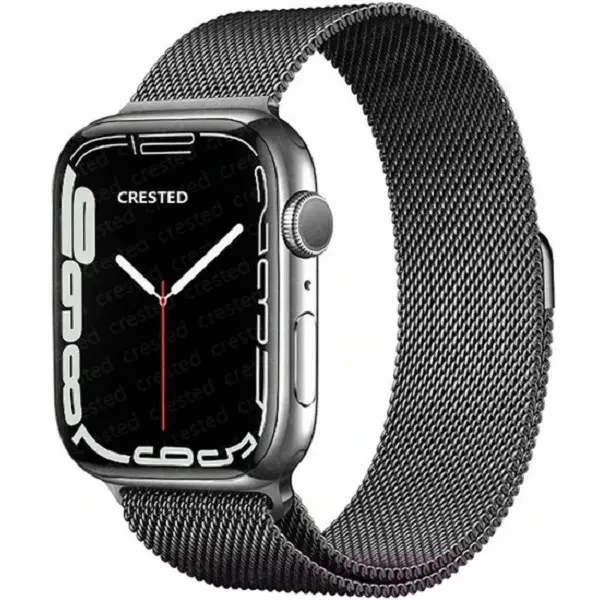 DM Ремінець Міланська петля для Apple Watch 38/40/41 mm Gun
