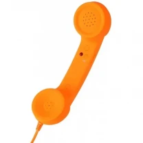 DM Ретро трубка High Quality Classic 3.5mm Mic Orange
