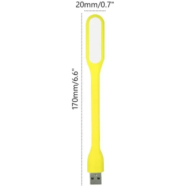 DM Світильник USB Mini Portable Laptop Night 5V 1.2W Yellow 3