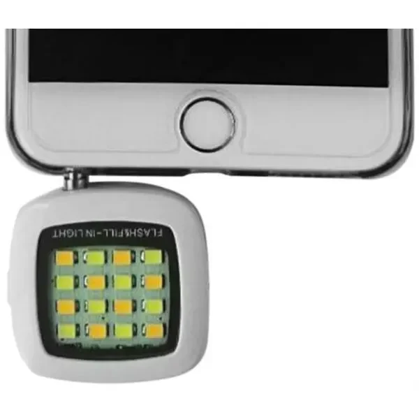 DM Селфі лампа для телефону LED Mini Jack Flash Stick White 3