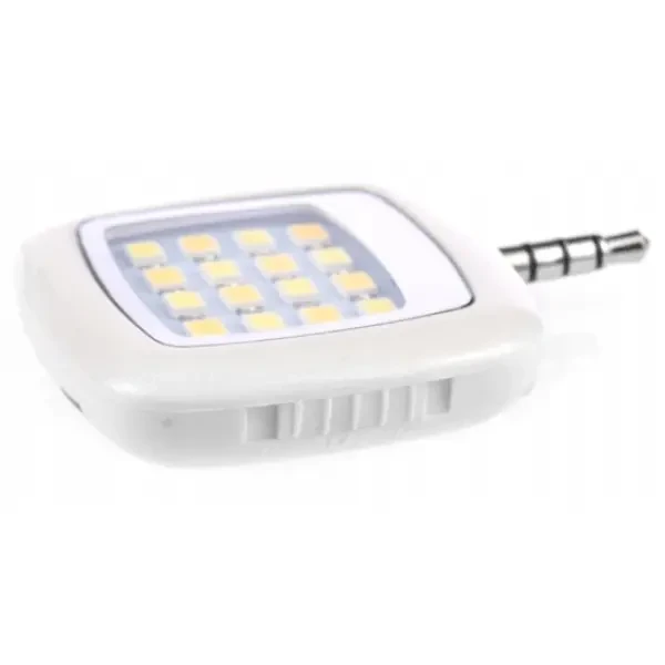 DM Селфі лампа для телефону LED Mini Jack Flash Stick White 4