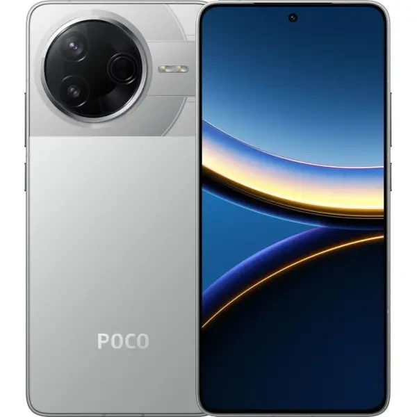 Смартфон Xiaomi Poco F7 Pro 12/256GB NFC Silver (No Adapter) Global UA