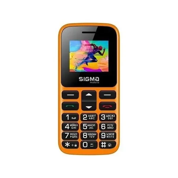 Телефон Sigma Comfort 50 HIT 2020 Orange