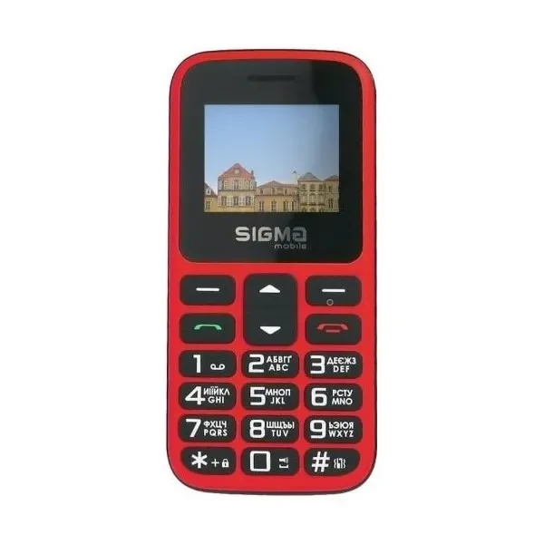 Телефон Sigma Comfort 50 HIT 2020 Red