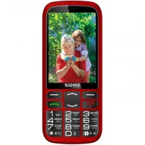 Телефон Sigma Comfort 50 Optima Type-C Dual Sim Red
