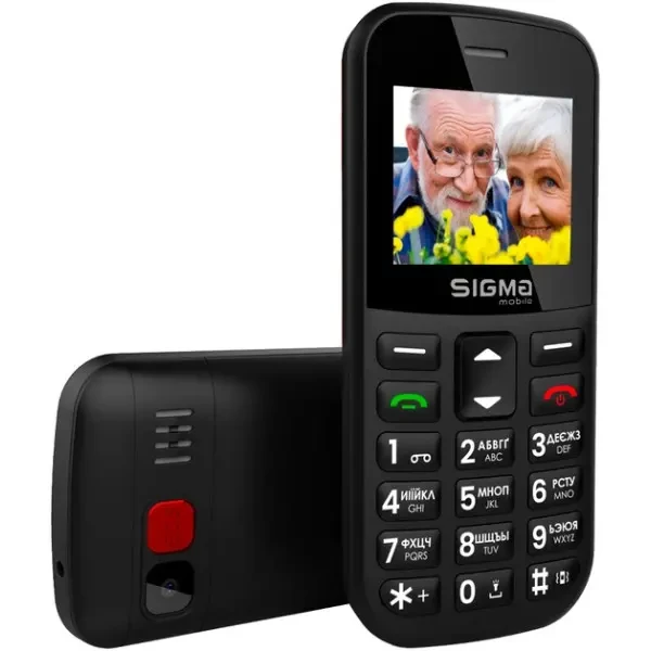 Телефон Sigma Mobile Comfort 50 Easy Black 5