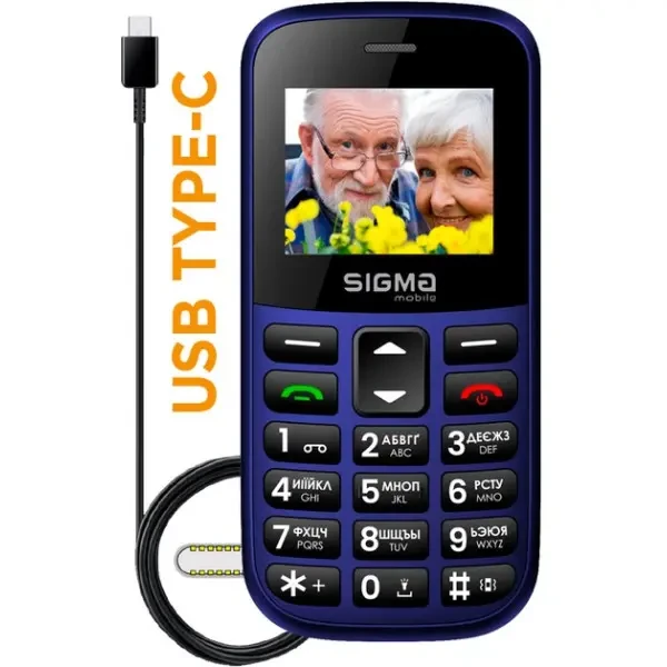 Телефон Sigma Mobile Comfort 50 Easy Blue 2