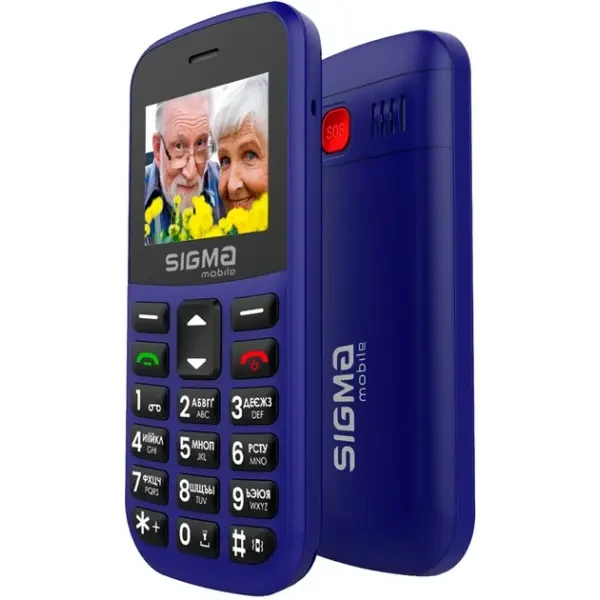 Телефон Sigma Mobile Comfort 50 Easy Blue 4