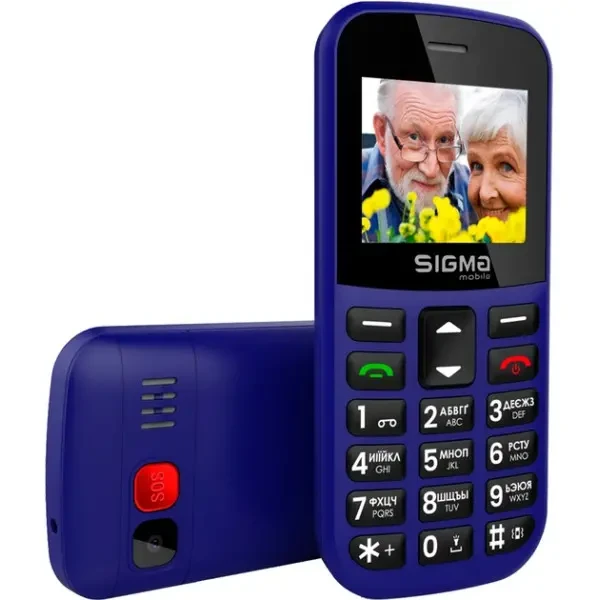 Телефон Sigma Mobile Comfort 50 Easy Blue 5