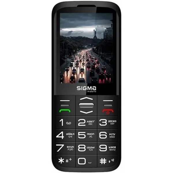 Телефон Sigma mobile Comfort 50 Grace Dual Sim Black