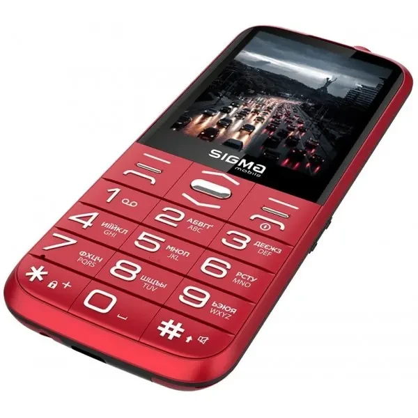 Телефон Sigma mobile Comfort 50 Grace Dual Sim Red 5