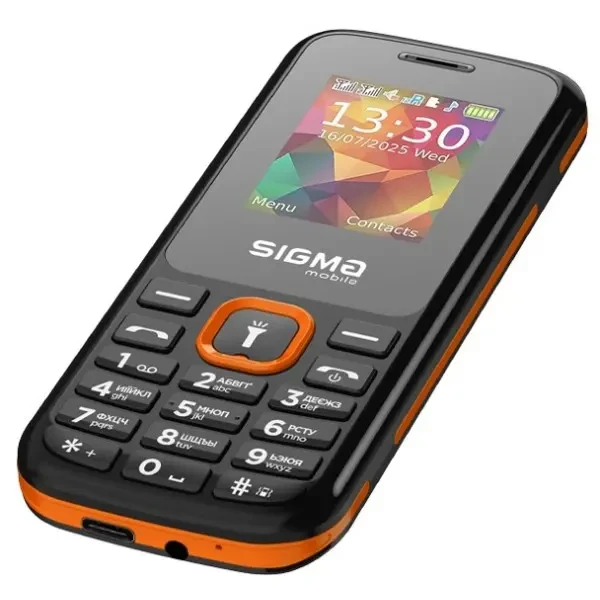 Телефон Sigma mobile X-Style 171 MINI Black-Orange 3