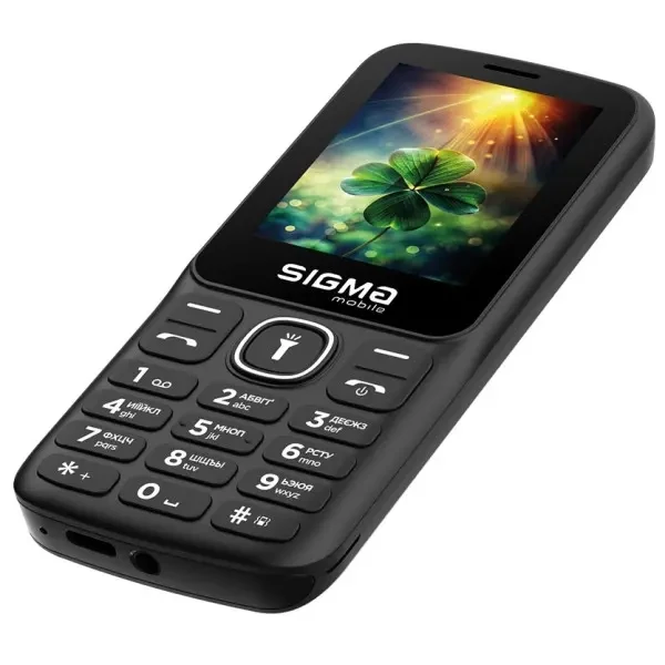 Телефон Sigma mobile X-Style 242 Lucky Black 3