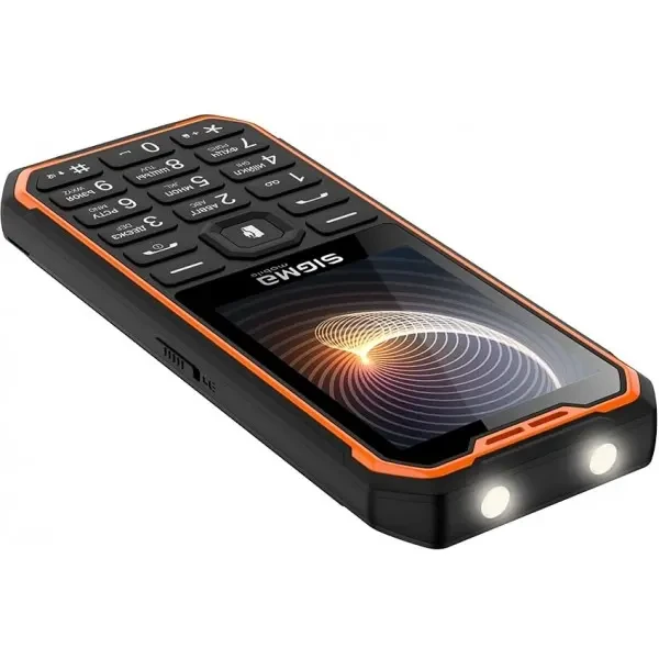 Телефон Sigma mobile X-Style 310 Force Type-C Dual Sim Black-Orange 5