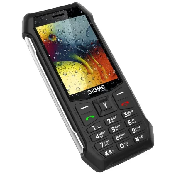 Телефон Sigma mobile X-Style 323 Rain Black 5