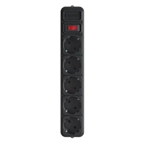 Фільтр живлення Gembird Power Cube 5 розеток 1.8м (SPG5-G-6B) чорний