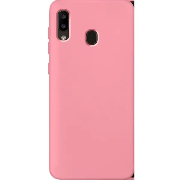 DM Чехол Samsung силикон A30 Pink