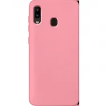 DM Чехол Samsung силикон A30 Pink