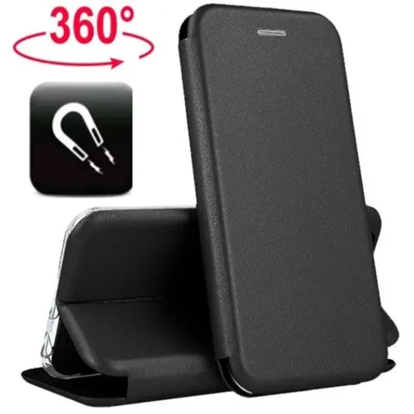 DM Чехол-книжка Samsung A51 A515 Black 2