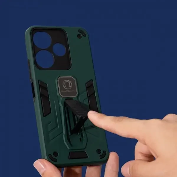 Чохол Armor Magnetic Xiaomi Redmi Note 14 4G EU Dark Green 3