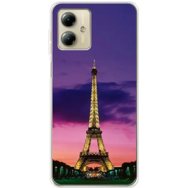 Чохол Boxface для Motorola G14 Опівночі в Парижі