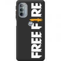 Чохол Boxface для Motorola G31/G41 Free Fire White Logo