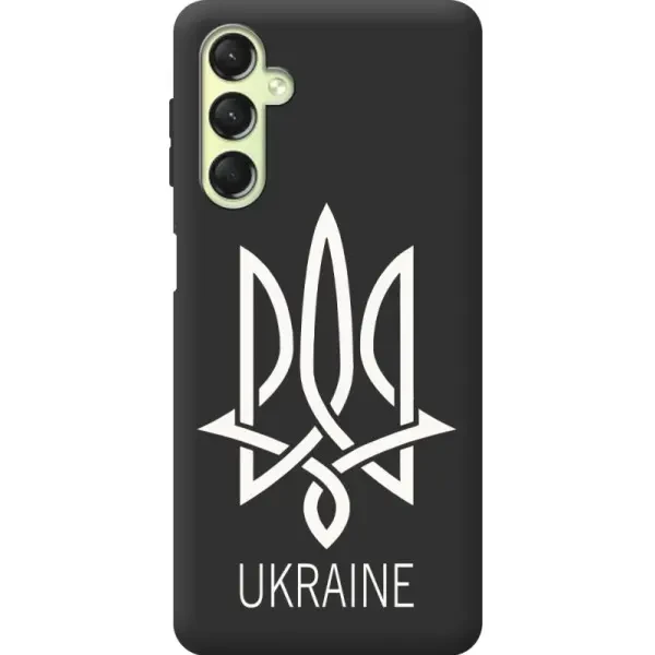 Чохол BoxFace для Samsung A24 A245 Тризуб монограма Ukraine