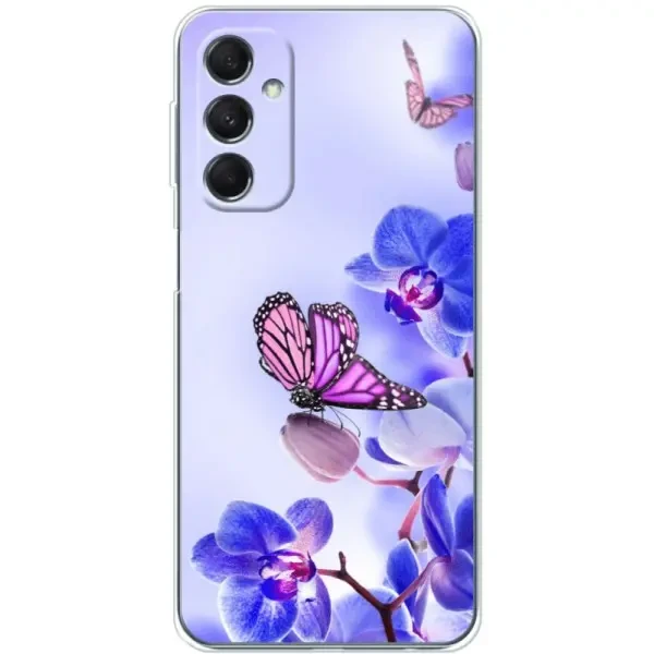Чохол Boxface для Samsung M34 5G M346 Orchids and Butterflies