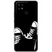 Чохол BoxFace для Xiaomi Redmi 10C/Poco C40 Black Sneakers
