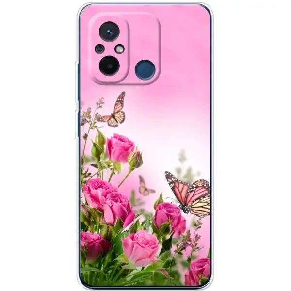 Чохол Boxface для Xiaomi Redmi 12C/11A/Poco C55 Roses